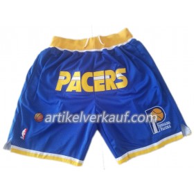 NBA Indiana Pacers Herren Pocket Shorts Blau Swingman